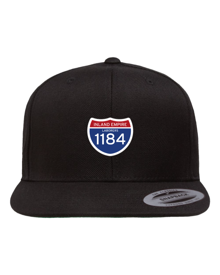 Flat Bill Snapback Cap - Inland Empire Laborers 1184