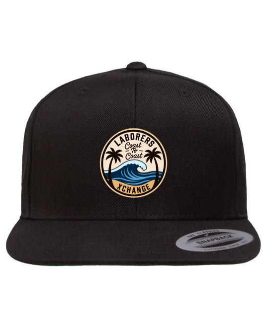 Flat Bill Snapback Cap - Laborers Coast to Coast