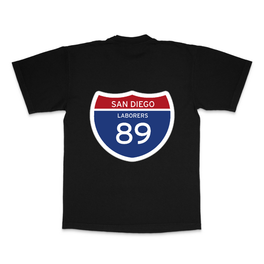 HEAVY TEE - San Diego Laborers 89