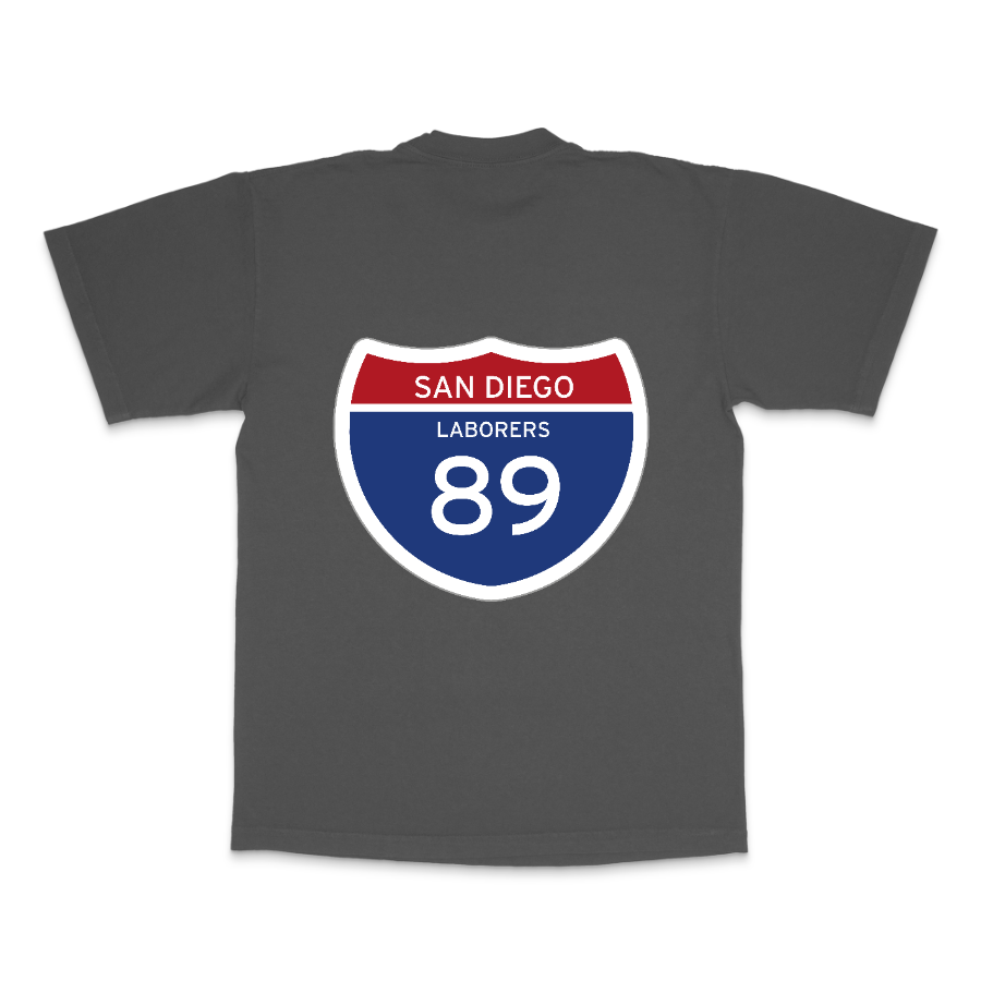 HEAVY TEE - San Diego Laborers 89