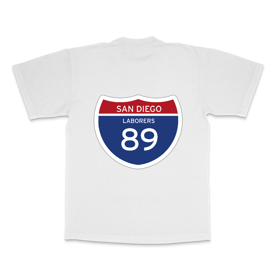 HEAVY TEE - San Diego Laborers 89