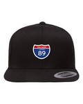 Flat Bill Snapback Cap - San Diego Laborers 89