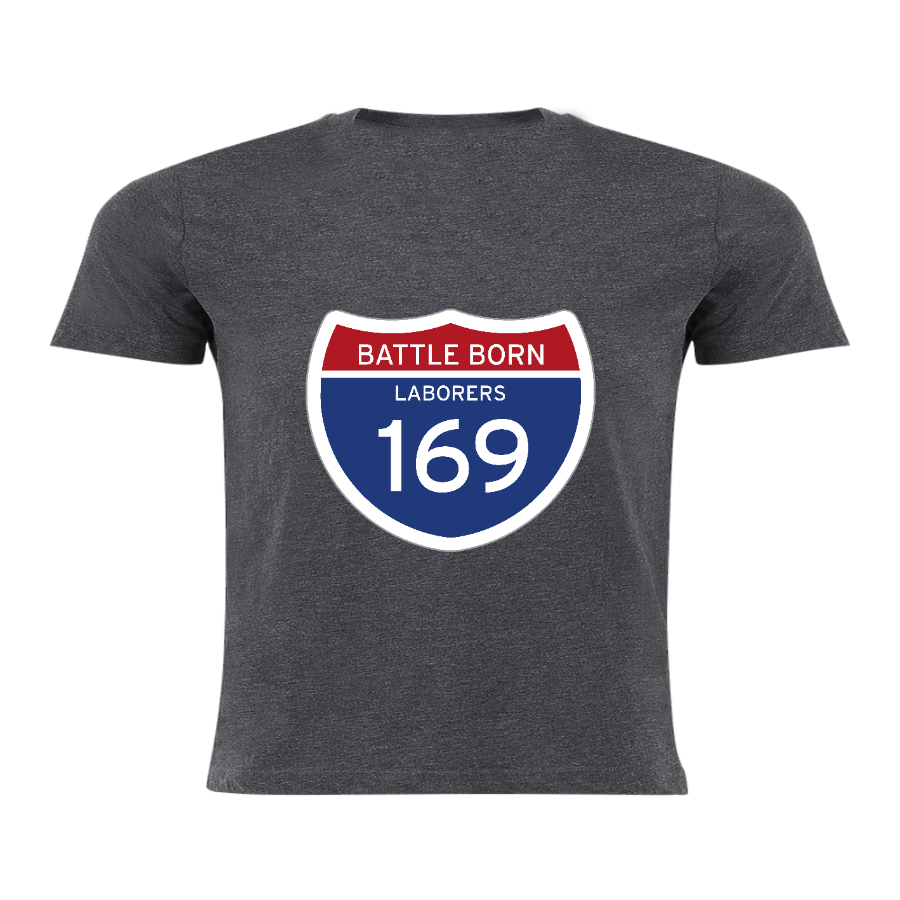 MEN'S HEAVY TEE - Battle Born Laborers 169