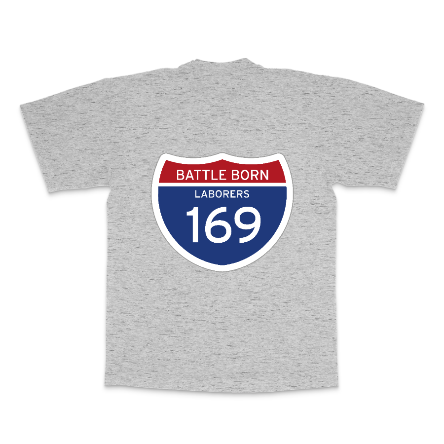 MEN'S HEAVY TEE - Battle Born Laborers 169