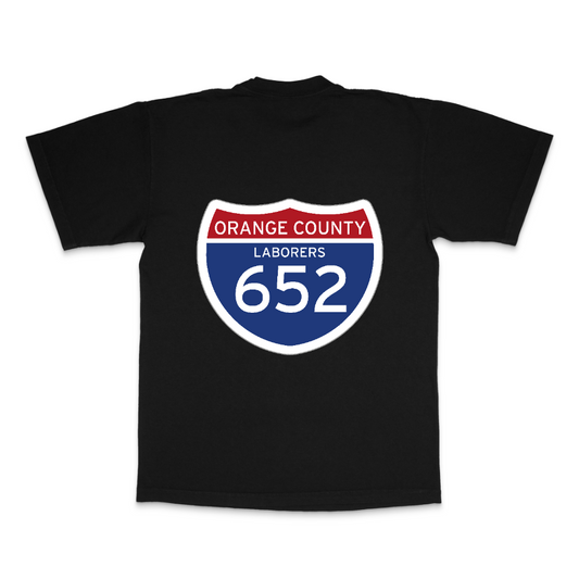 HEAVY TEE - Orange County Laborers 652