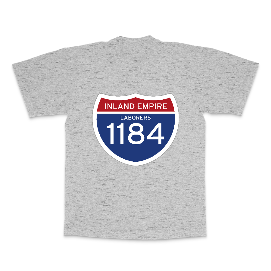 MEN'S HEAVY TEE - Inland Empire Laborers 1184