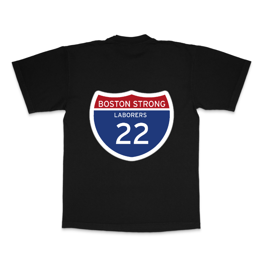 Heavyweight Tee            Boston Strong,Laborers 22