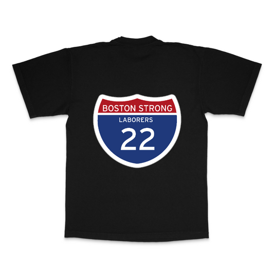 Heavyweight Tee            Boston Strong,Laborers 22