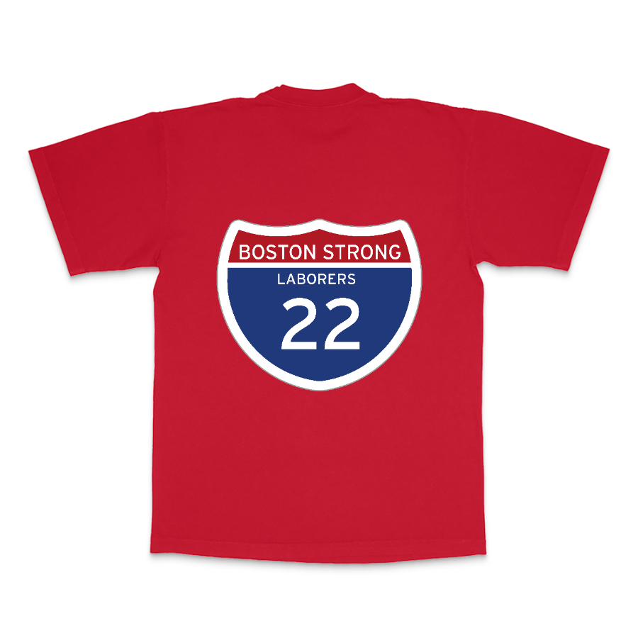 MEN'S HEAVY TEE - Boston Strong Laborers 22