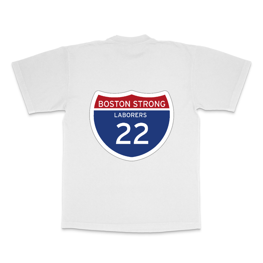 Heavyweight Tee            Boston Strong,Laborers 22
