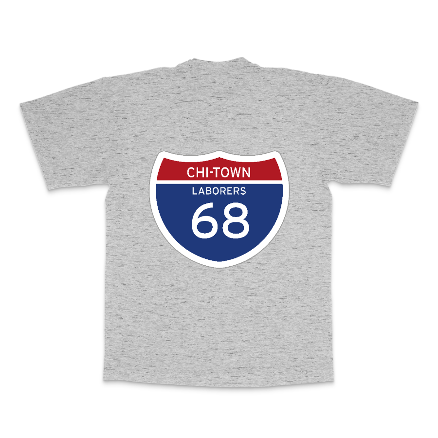 MEN'S HEAVY TEE - Chi-Town Laborers 68
