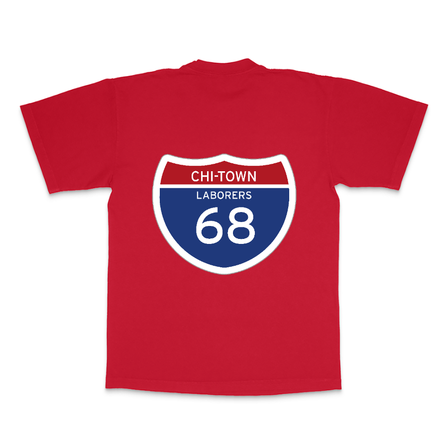 MEN'S HEAVY TEE - Chi-Town Laborers 68