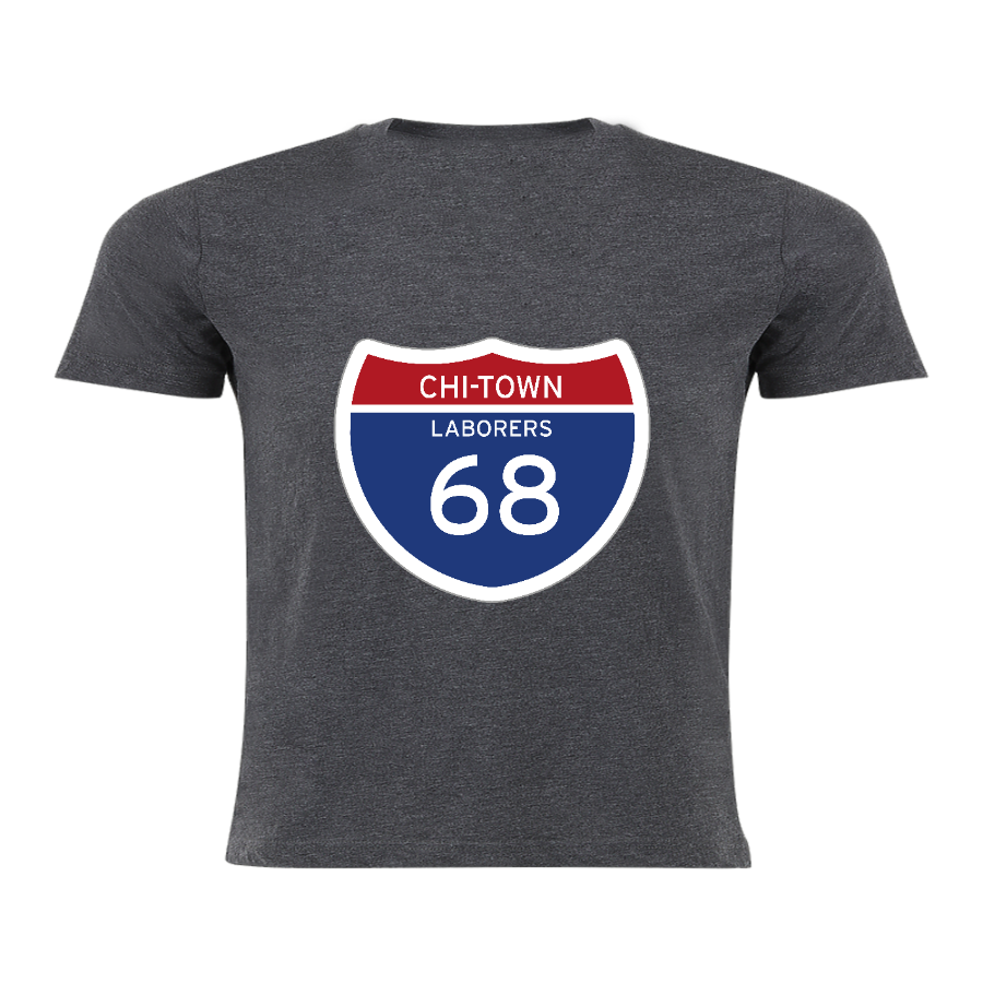 MEN'S HEAVY TEE - Chi-Town Laborers 68