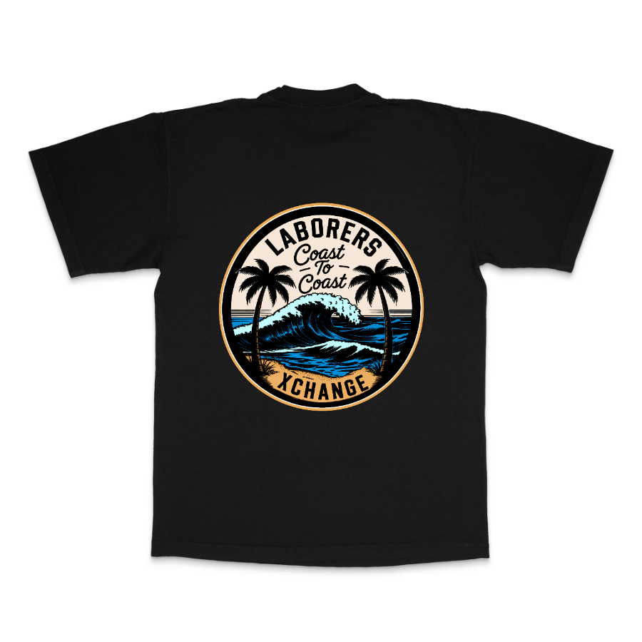 MEN'S HEAVY TEE - Laborers Coast to Coast