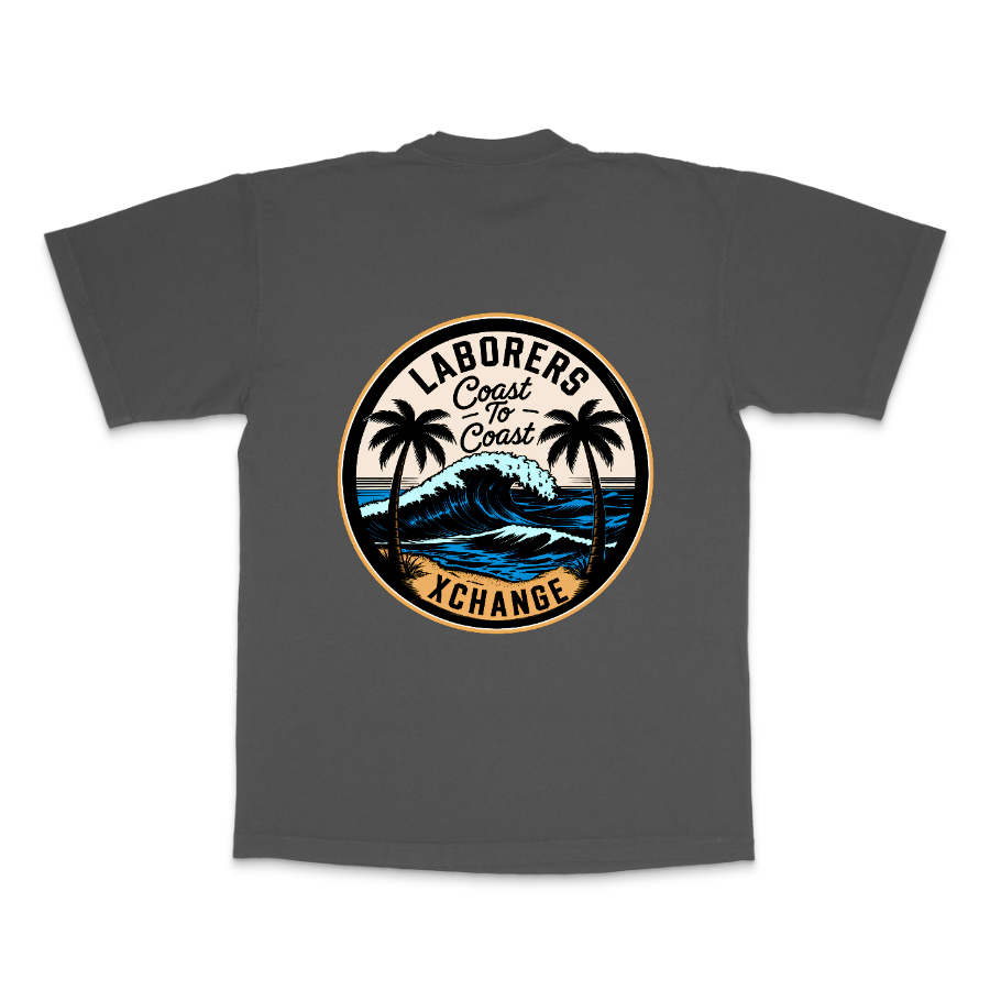 MEN'S HEAVY TEE - Laborers Coast to Coast