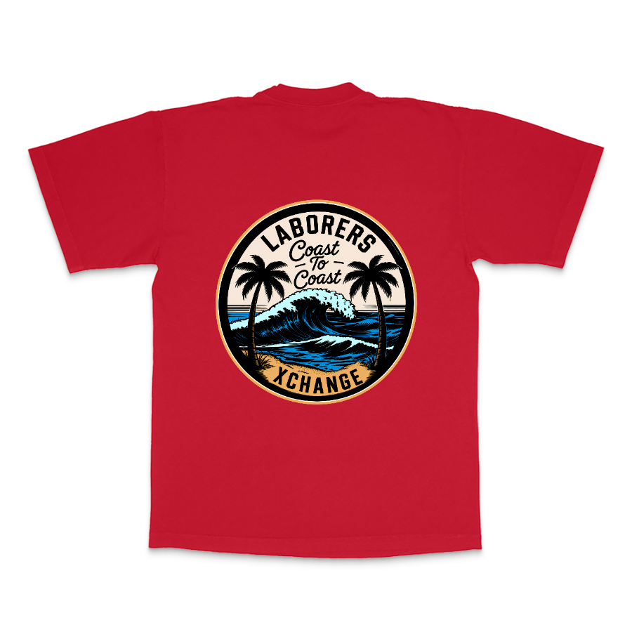 MEN'S HEAVY TEE - Laborers Coast to Coast