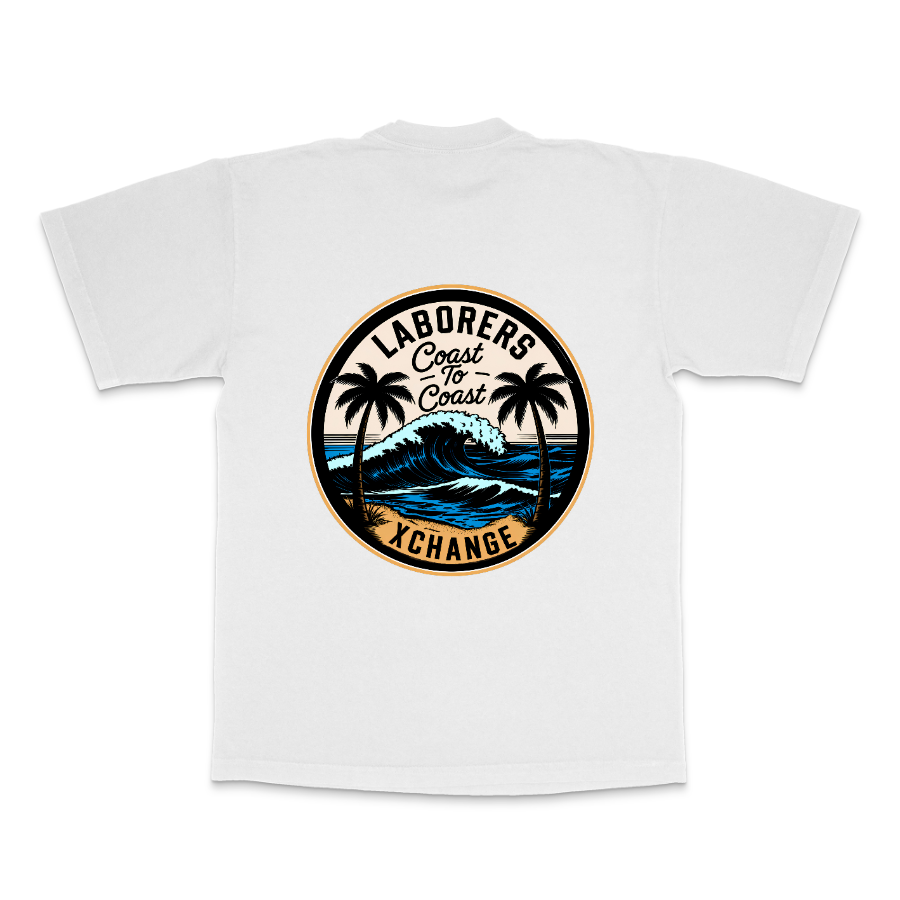 MEN'S HEAVY TEE - Laborers Coast to Coast