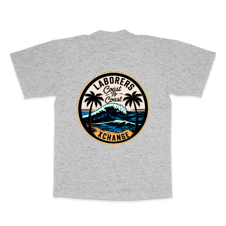 MEN'S HEAVY TEE - Laborers Coast to Coast