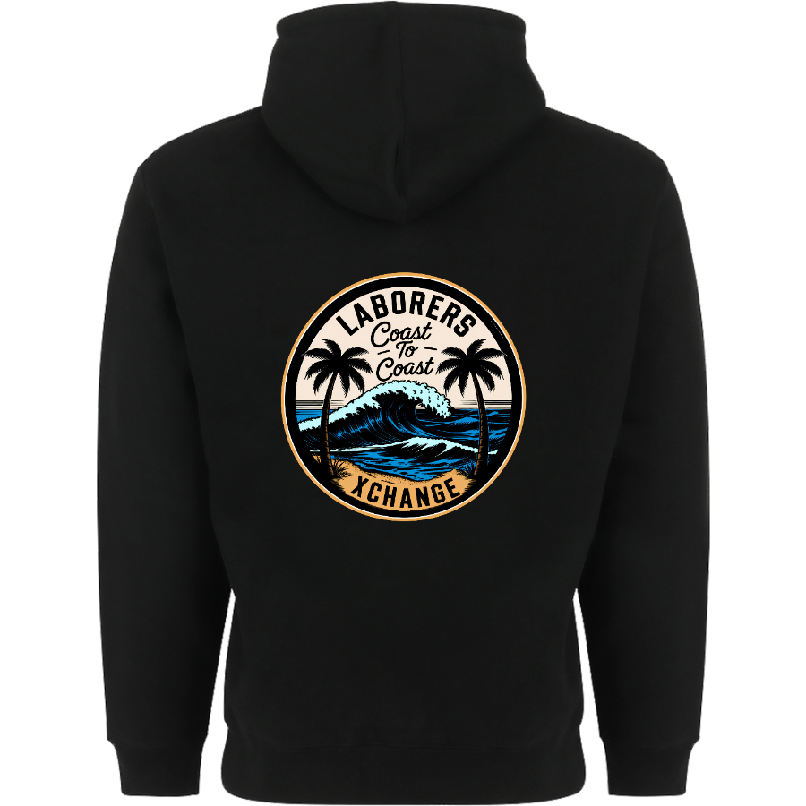 Adult Premium Hoodie - Laborers Coast to Coast
