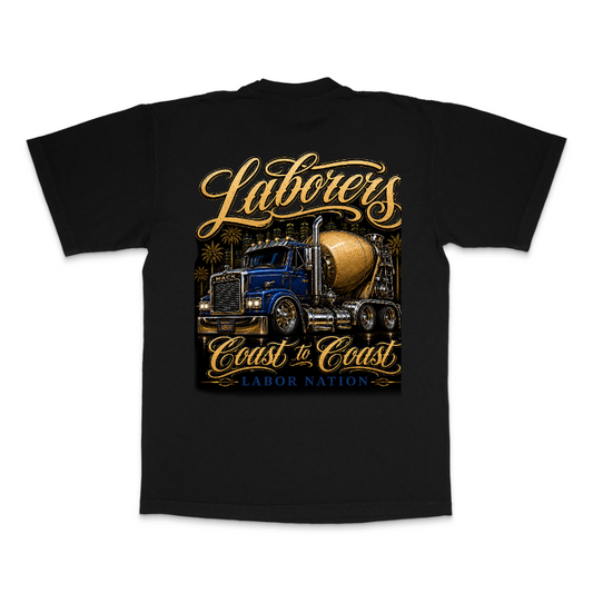 Adult Tee - Coast to Coast Labor Nation