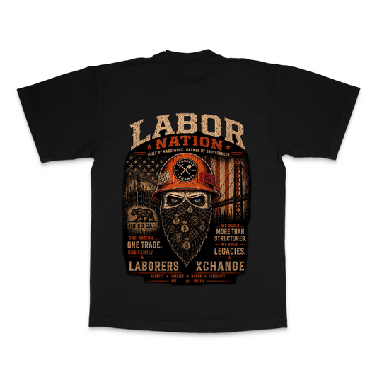 Labor Nation – Brotherhood Heavyweight Graphic T-Shirt