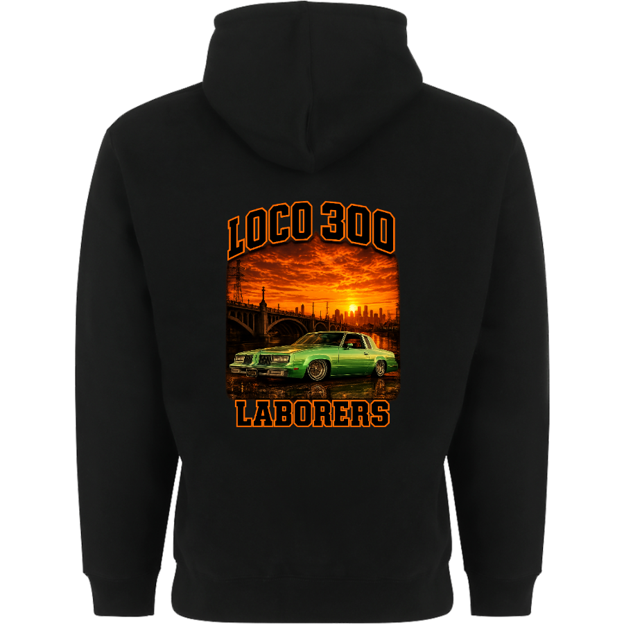 Adult Premium Hoodie - Loco 300 Laborers