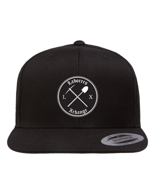 Flat Bill Snapback Cap - Laborers Xchange