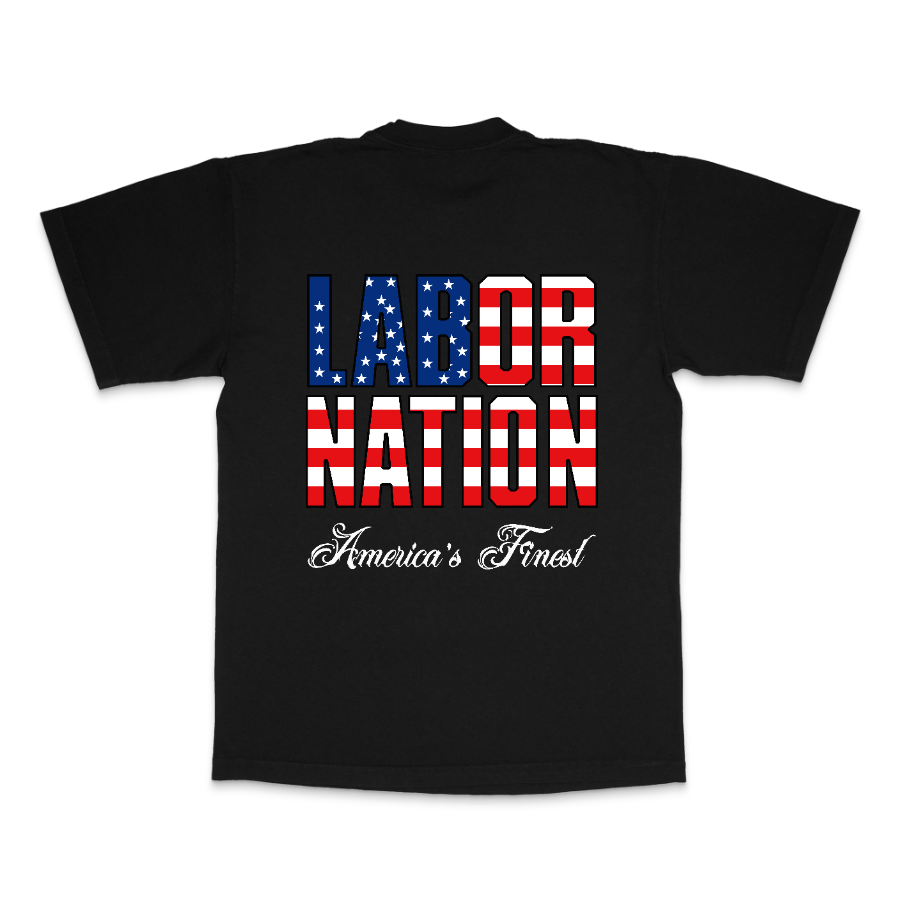 Labor Nation – America’s Finest Heavyweight Graphic T-Shirt