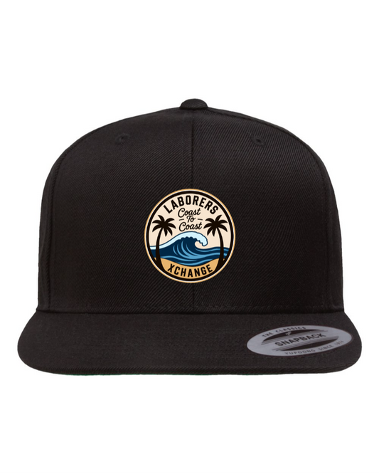 Flat Bill Snapback Cap - Laborers Coast to Coast